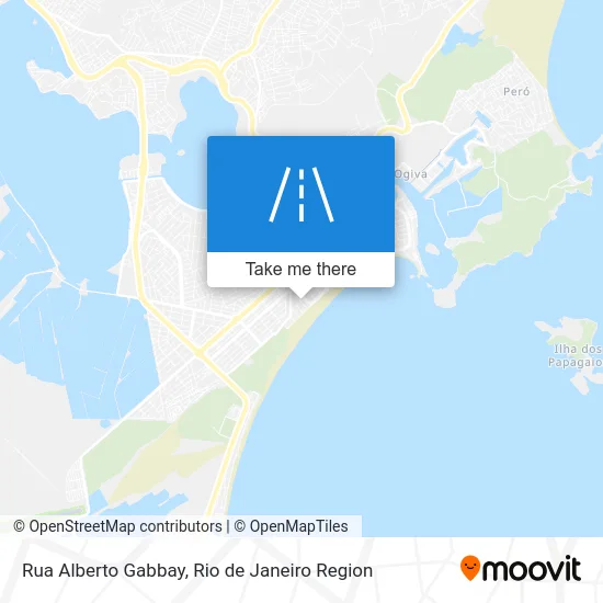 Rua Alberto Gabbay map