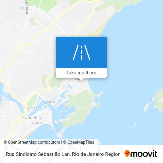 Rua Sindicato Sebastião Lan map