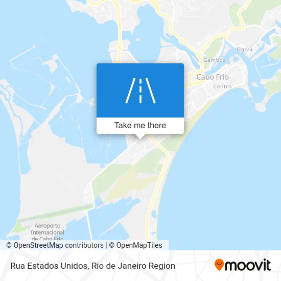 Rua Estados Unidos map