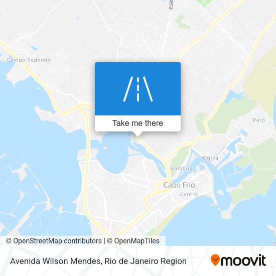 Avenida Wilson Mendes map