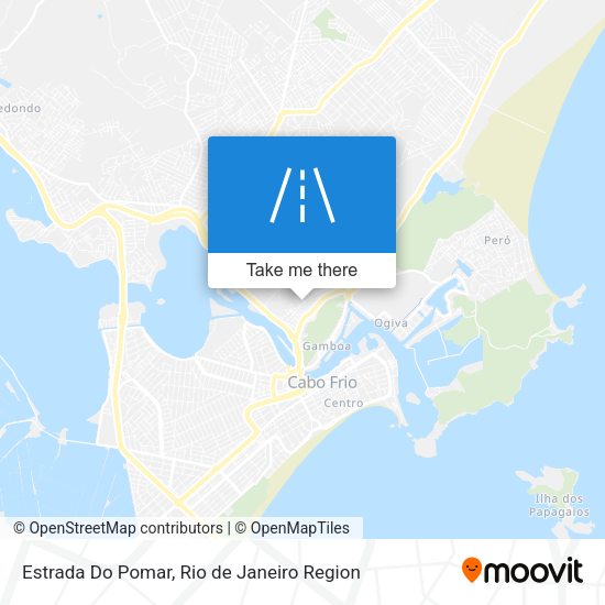 Estrada Do Pomar map