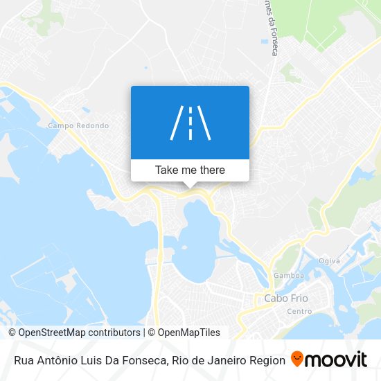 Rua Antônio Luis Da Fonseca map