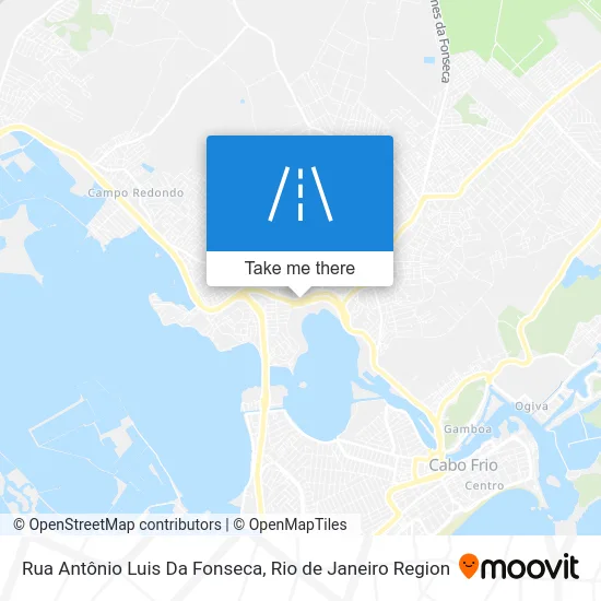 Rua Antônio Luis Da Fonseca map