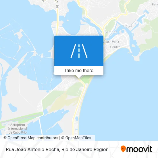 Rua João Antônio Rocha map