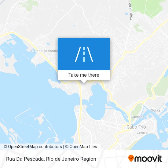 Rua Da Pescada map