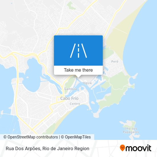 Rua Dos Arpões map
