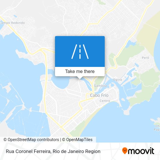 Rua Coronel Ferreira map
