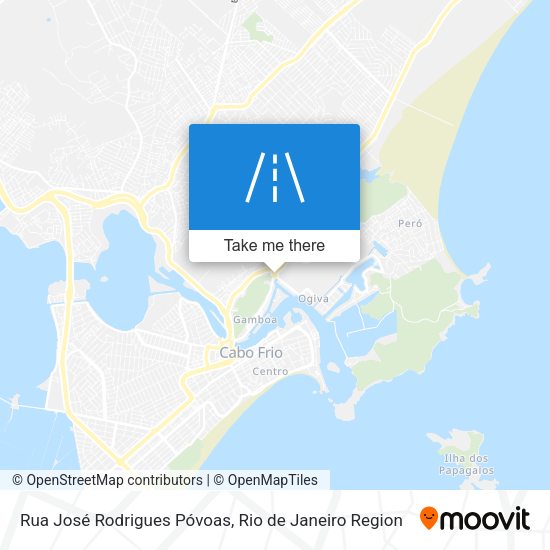 Rua José Rodrigues Póvoas map