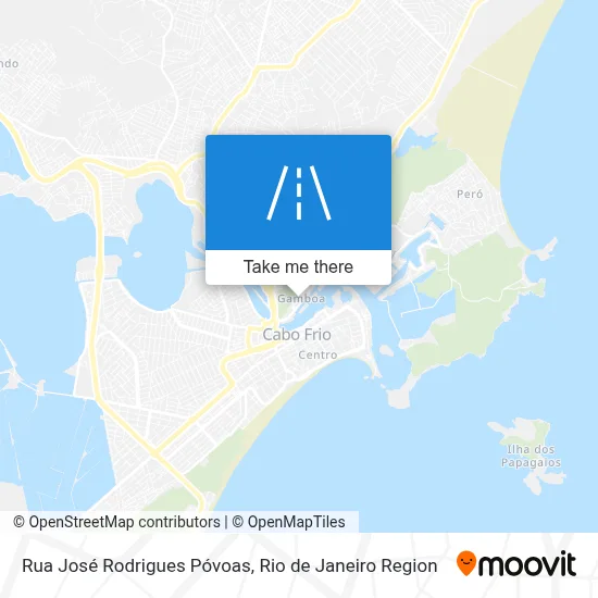 Rua José Rodrigues Póvoas map