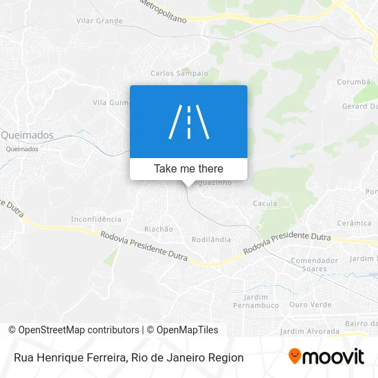 Rua Henrique Ferreira map
