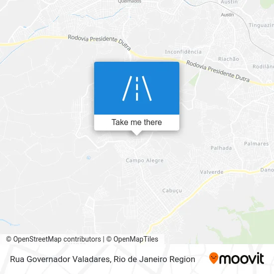 Rua Governador Valadares map