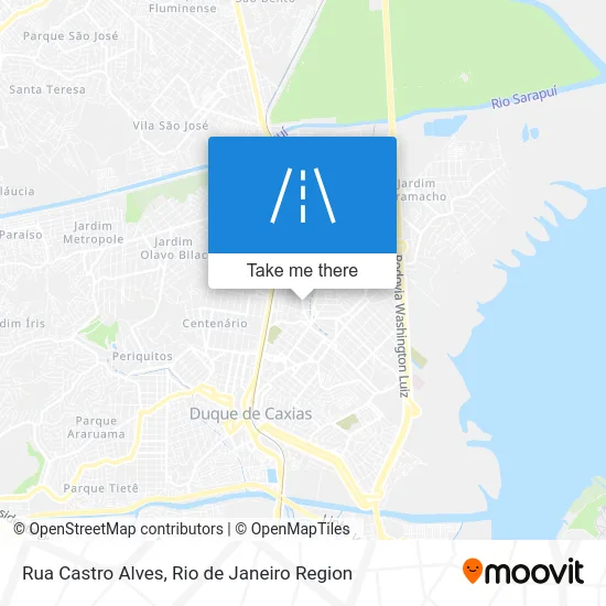 Rua Castro Alves map