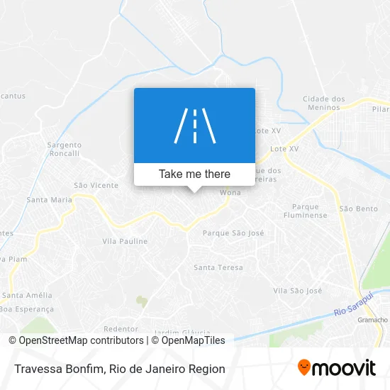 Travessa Bonfim map