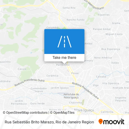 Rua Sebastião Brito Marazo map