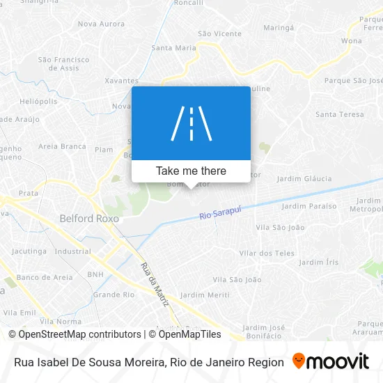 Rua Isabel De Sousa Moreira map