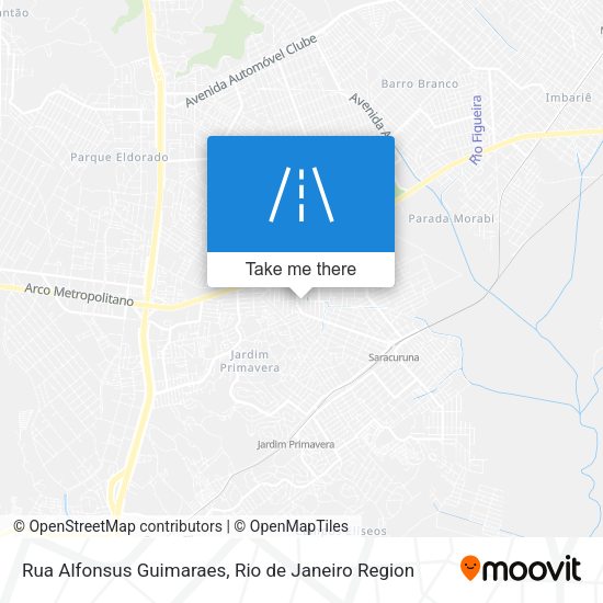 Rua Alfonsus Guimaraes map
