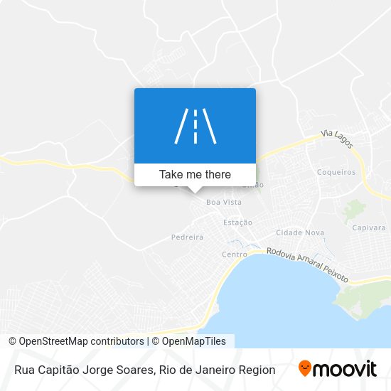 Rua Capitão Jorge Soares map