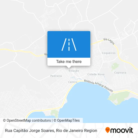 Rua Capitão Jorge Soares map