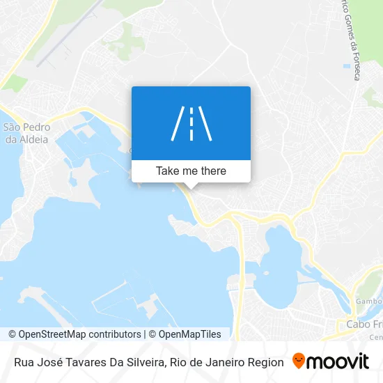 Rua José Tavares Da Silveira map
