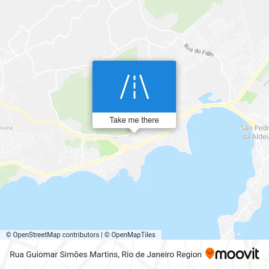 Rua Guiomar Simões Martins map