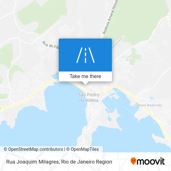 Rua Joaquim Milagres map