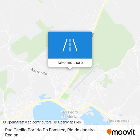 Rua Cecilio Porfirio Da Fonseca map