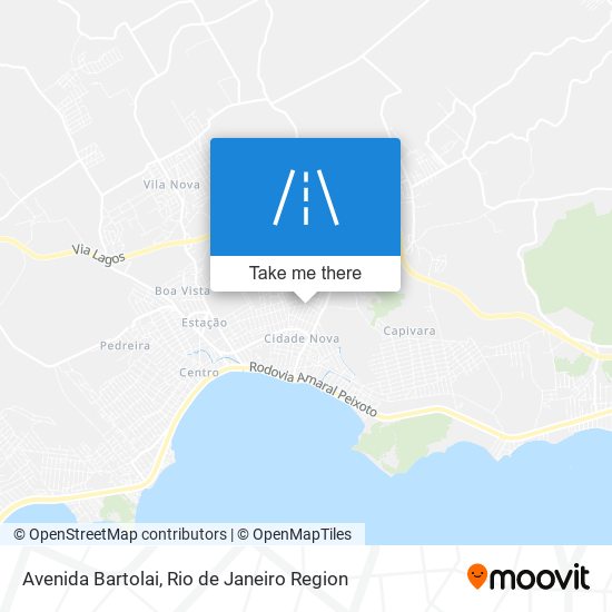 Mapa Avenida Bartolai