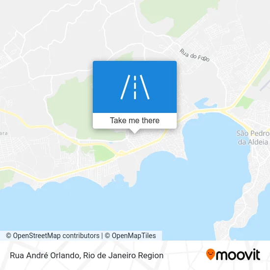 Rua André Orlando map