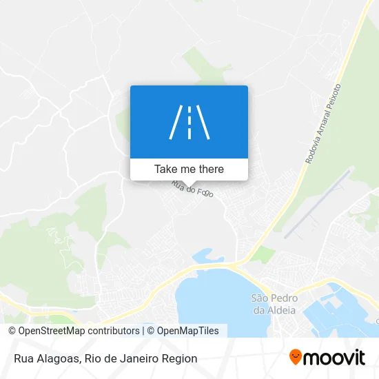 Rua Alagoas map