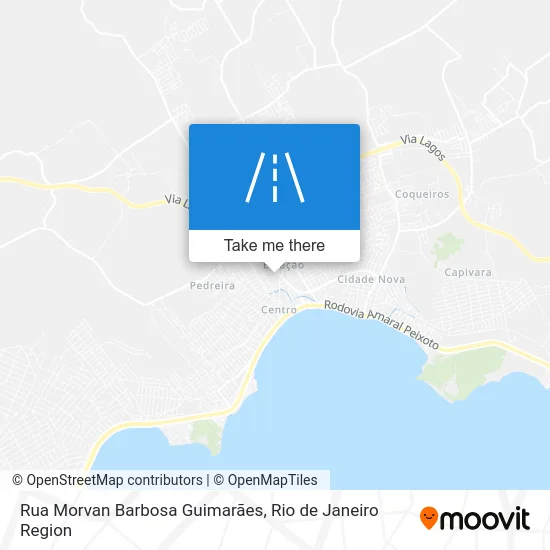 Rua Morvan Barbosa Guimarães map