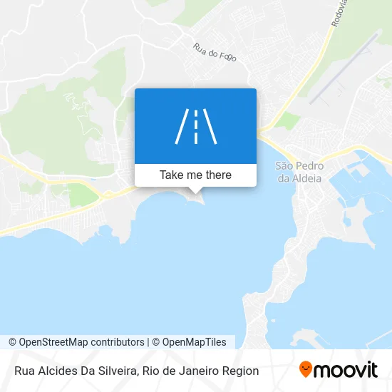 Rua Alcides Da Silveira map