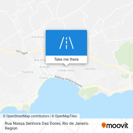 Rua Nossa Senhora Das Dores map