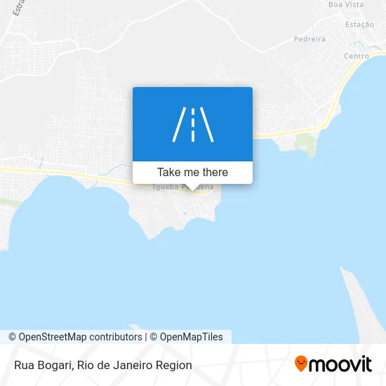 Rua Bogari map