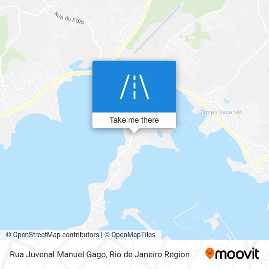 Rua Juvenal Manuel Gago map