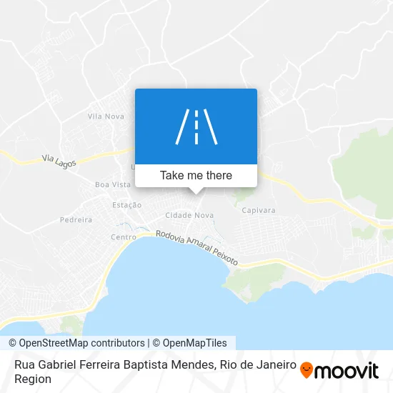 Rua Gabriel Ferreira Baptista Mendes map