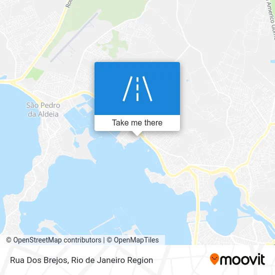 Rua Dos Brejos map