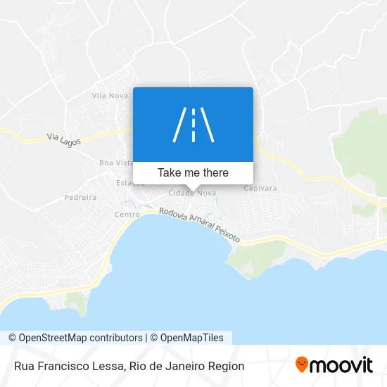 Rua Francisco Lessa map