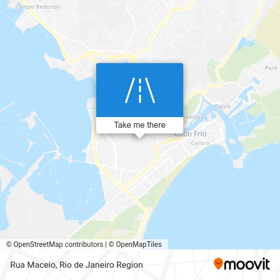 Rua Maceio map