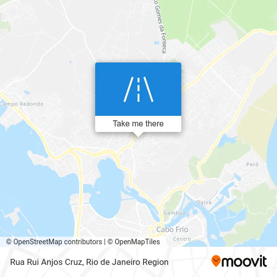 Rua Rui Anjos Cruz map