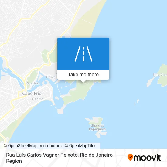 Rua Luís Carlos Vagner Peixoto map