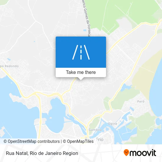 Rua Natal map
