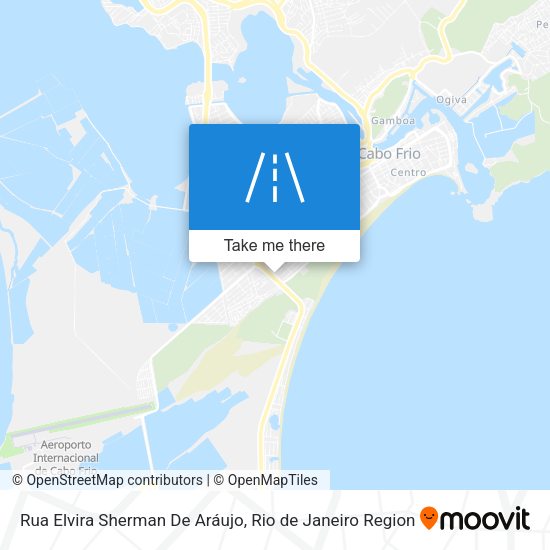 Rua Elvira Sherman De Aráujo map