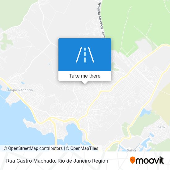 Rua Castro Machado map