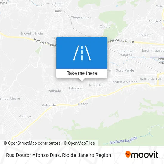 Rua Doutor Afonso Dias map