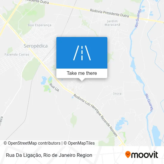 Rua Da Ligação map