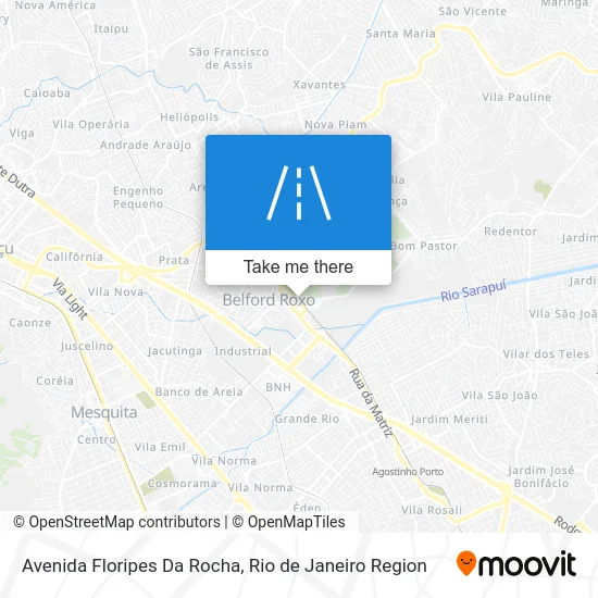 Avenida Floripes Da Rocha map