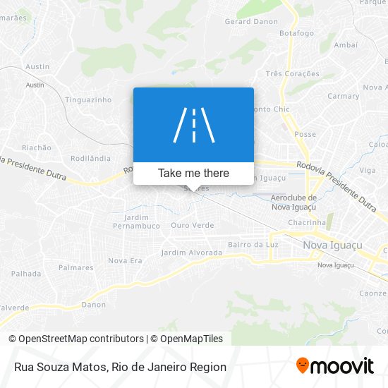 Rua Souza Matos map
