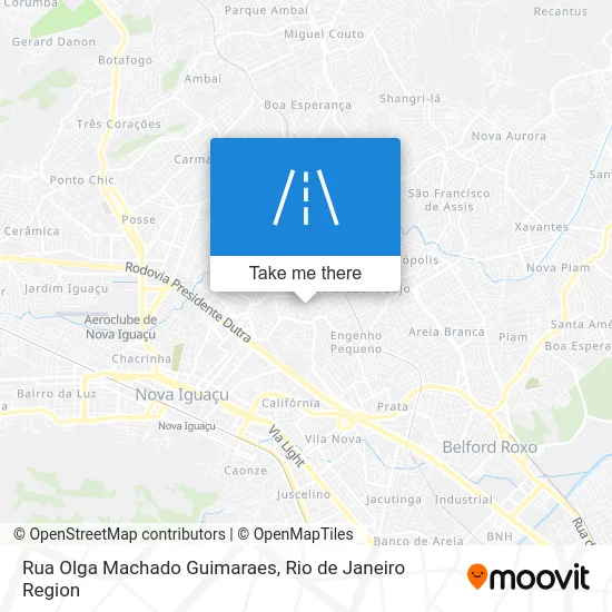 Rua Olga Machado Guimaraes map
