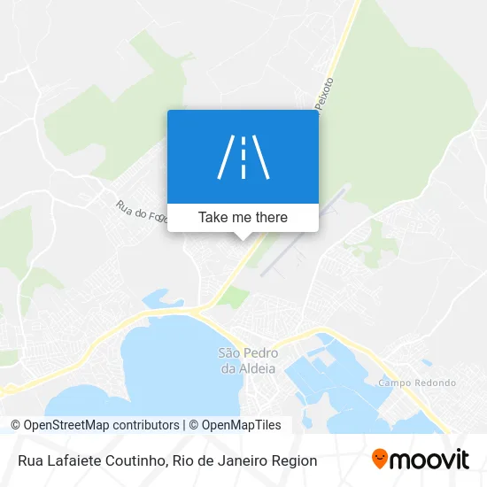 Rua Lafaiete Coutinho map