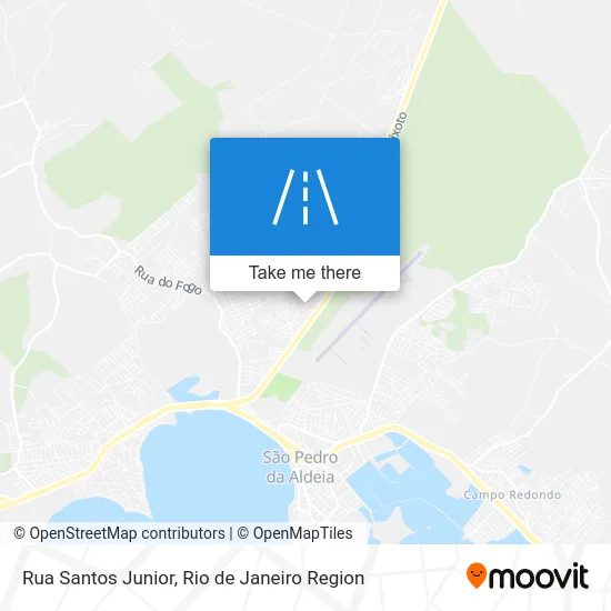 Rua Santos Junior map